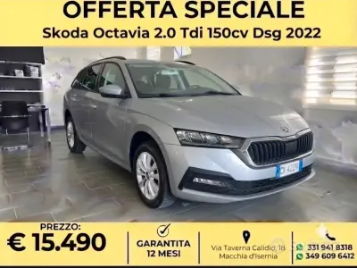 Usata Skoda Octavia Executive 150 CV (110 kW) 2022 Grigio Station wagon