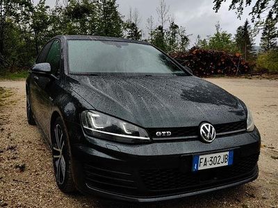 Usata VW Golf VII GTD 184 CV (135 kW) 2014 Grigio Utilitaria