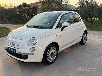 Usata Fiat 500 Lounge 69 CV (50 kW) 2009 Bianco Berlina