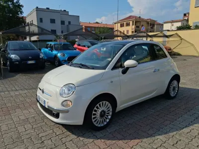 Usata Fiat 500 Lounge 69 CV (50 kW) 2009 Bianco Cabrio