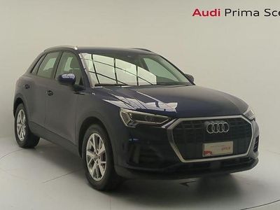Usata Audi Q3 Advanced 150 CV (110 kW) 2021 Blu navarra SUV