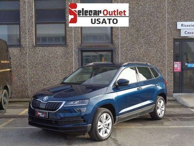 Usata Skoda Karoq Ambition 110 CV (80 kW) 2022 Blu/azzurro SUV