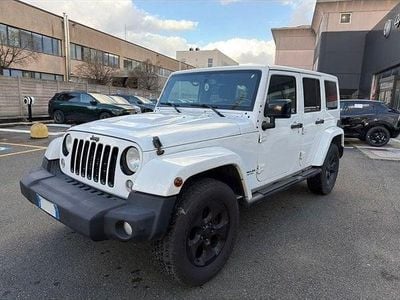 Usata Jeep Wrangler Sahara 200 CV (147 kW) 2016 Bianco SUV