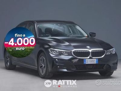 Usata BMW 318 Advantage 150 CV (110 kW) 2021 Nero Berlina