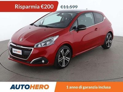 Rosso Usata 2016 Peugeot 208 GT-line Utilitaria | 11.399 € (Buon prezzo)