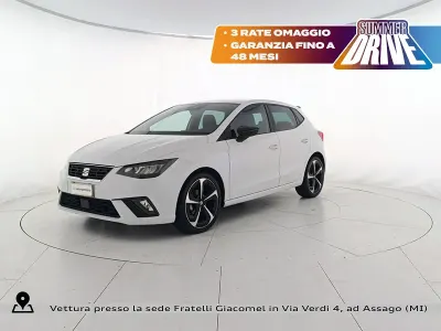 Usata Seat Ibiza FR 95 CV (69 kW) 2022 Bianco Utilitaria