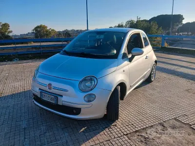 Usata Fiat 500 69 CV (50 kW) 2009 Grigio Cabrio