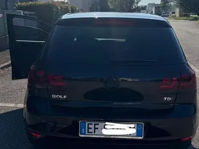 Usata VW Golf VI 105 CV (77 kW) 2010 Nero Utilitaria