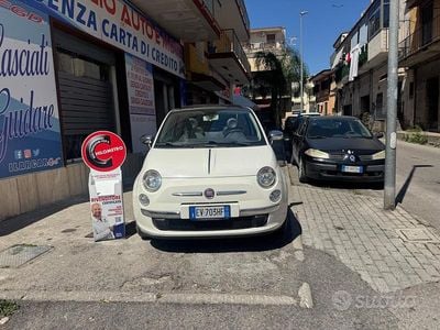 Begagnad Fiat 500C Lounge 69 HK (50 kW) 2014 Vit Cab