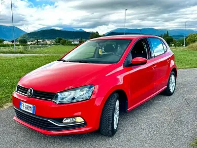 Usata VW Polo 90 CV (66 kW) 2016 Rosso Berlina