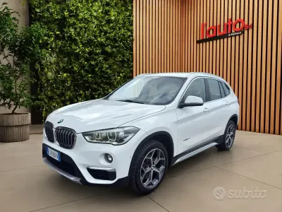 Usata BMW X1 Advantage 150 CV (110 kW) 2017 Bianco SUV