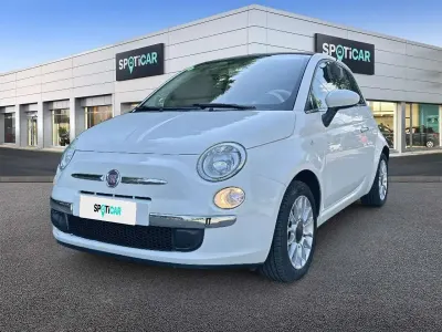 Usata Fiat 500C Lounge 69 CV (50 kW) 2012 Bianco Cabrio
