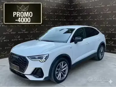 Usata Audi Q3 S-Line 150 CV (110 kW) 2020 Bianco SUV