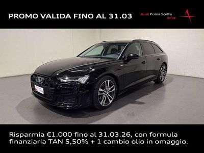 Usata Audi A6 S-Line 204 CV (150 kW) 2024 Nero mythos metallizzato Station wagon
