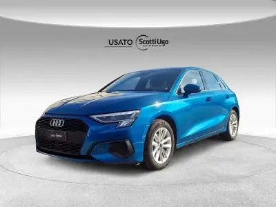 Brugt Audi A3 Business 150 HK (110 kW) 2023 Blå Sedan
