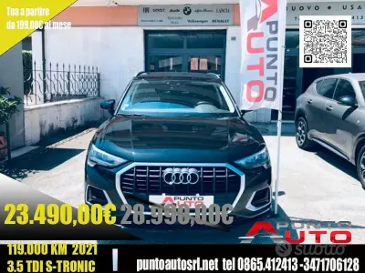 Usata Audi Q3 Business Plus 150 CV (110 kW) 2021 Nero SUV