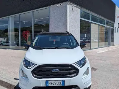 Usata Ford Ecosport ST-Line 99 CV (72 kW) 2018 Bianco SUV