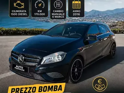 Usata Mercedes A180 Executive 109 CV (80 kW) 2016 Nero Berlina