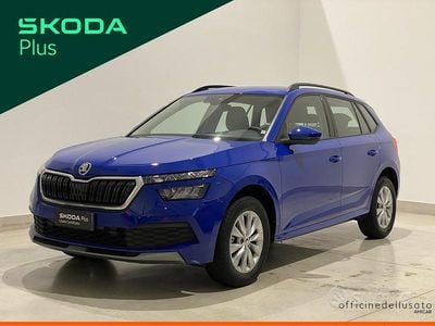 Usata Skoda Kamiq Ambition 95 CV (69 kW) 2022 Blu mediterraneo SUV