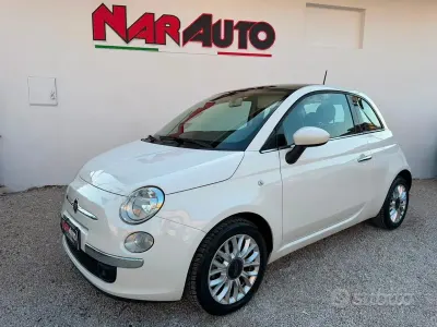 Usata Fiat 500 Lounge 95 CV (69 kW) 2016 Bianco Berlina