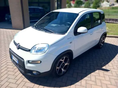 Usata Fiat Panda Sport 69 CV (50 kW) 2021 Bianco Utilitaria