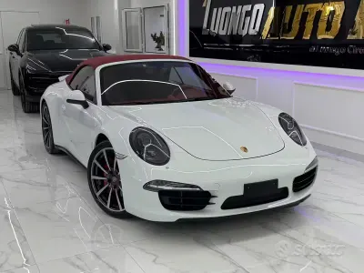 Usata Porsche 911 Carrera 4S Cabriolet 400 CV (294 kW) 2014 Bianco Cabrio