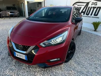 Usata Nissan Micra 90 CV (66 kW) 2019 Rosso Utilitaria