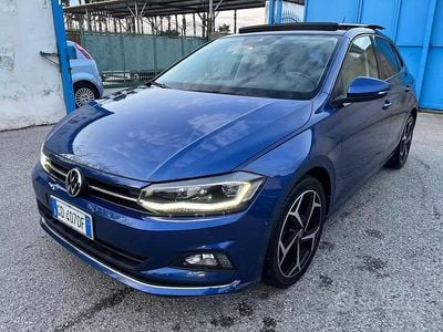 Usata VW Polo Highline 110 CV (80 kW) 2021 Blu Utilitaria