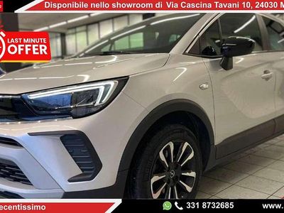 Usata Opel Crossland X Elegance 110 CV (80 kW) 2022 Grigio SUV