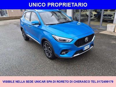 Usata MG ZS Luxury 111 CV (81 kW) 2023 Blu/azzurro SUV