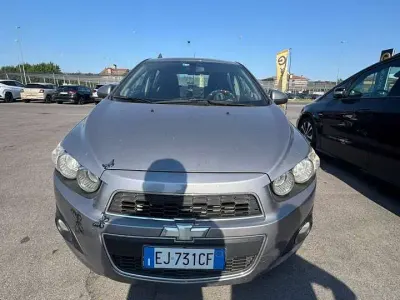 Usata Chevrolet Aveo LTZ 86 CV (63 kW) 2011 Grigio Utilitaria