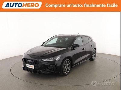 Usata Ford Focus ST-Line X 125 CV (91 kW) 2022 Nero Berlina