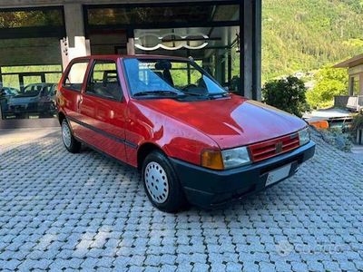 usata Fiat Uno 1990 900cc benzina 45cv 3 porte rossa