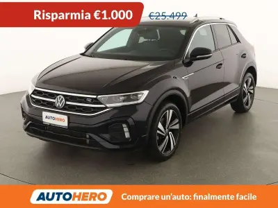 Usata VW T-Roc R-line 150 CV (110 kW) 2022 Nero SUV