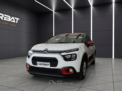 Usata Citroën C3 102 CV (75 kW) 2021 Bianco e rosso Utilitaria