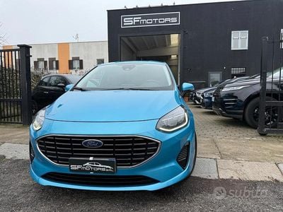 Usata Ford Fiesta Titanium 125 CV (91 kW) 2022 Blu Utilitaria