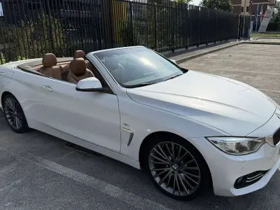 Usata BMW 428 Luxury Line 245 CV (180 kW) 2014 Bianco Cabrio