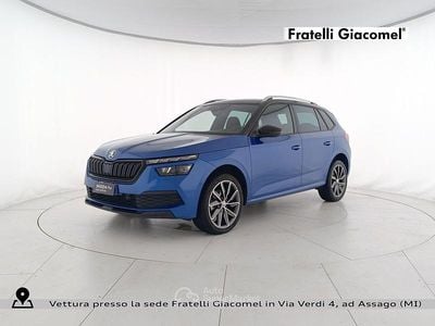 Usata Skoda Kamiq 110 CV (80 kW) 2023 Blu race metallizzato SUV