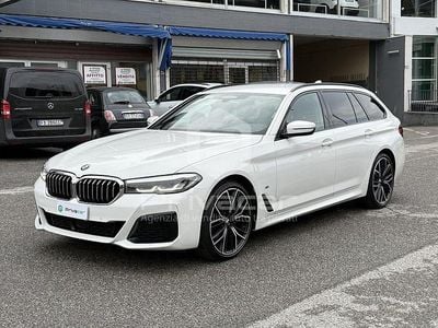 Usata BMW 520 M Sport 190 CV (139 kW) 2021 Bianco Station wagon