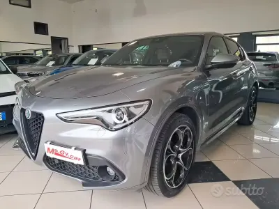 Usata Alfa Romeo Stelvio Veloce 210 CV (154 kW) 2021 Grigio SUV