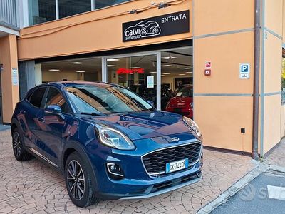 Usata Ford Puma Titanium 125 CV (91 kW) 2022 Blu Berlina