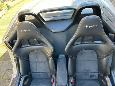 Usata Porsche 718 Spyder 420 CV (308 kW) 2020 Argento Cabrio