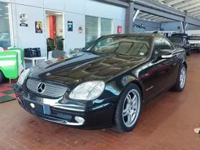 Usado Mercedes SLK230 197 CV (144 kW) 2001 Negro Descapotable