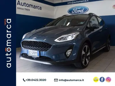 Usata Ford Fiesta Active 125 CV (91 kW) 2020 Blu metallizzato Utilitaria