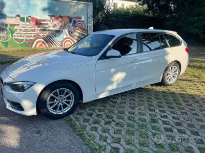 Usata BMW 318 Advantage 150 CV (110 kW) 2017 Bianco Station wagon