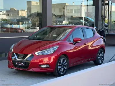Usata Nissan Micra 90 CV (66 kW) 2019 Rosso Utilitaria