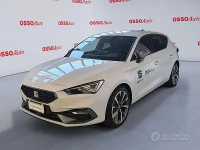 Usata Seat Leon FR 150 CV (110 kW) 2024 Bianco Berlina