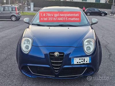 Usata Alfa Romeo MiTo 78 CV (57 kW) 2011 Blu Utilitaria