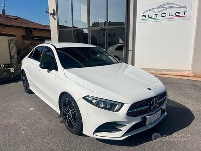 Usata Mercedes A180 Premium 116 CV (85 kW) 2020 Bianco Berlina