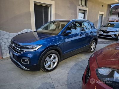 Usata VW T-Cross 95 CV (69 kW) 2020 Blu SUV